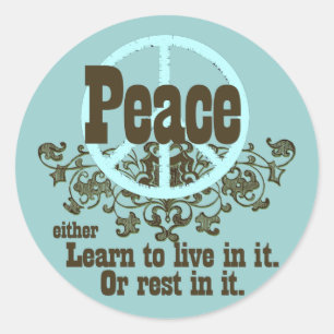 Peace Anti-war Stickers