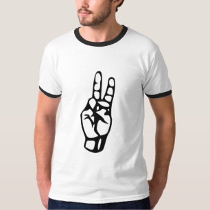 Peace ASL V T-Shirt