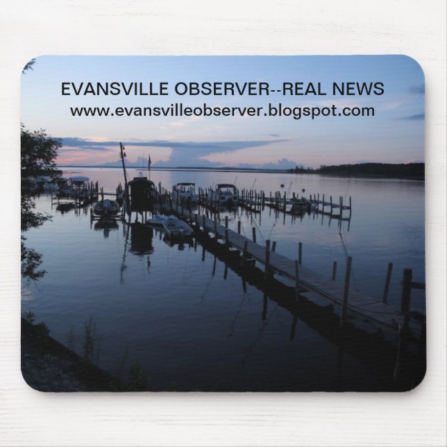 Peace at the Lake Mouse Pad (Front)