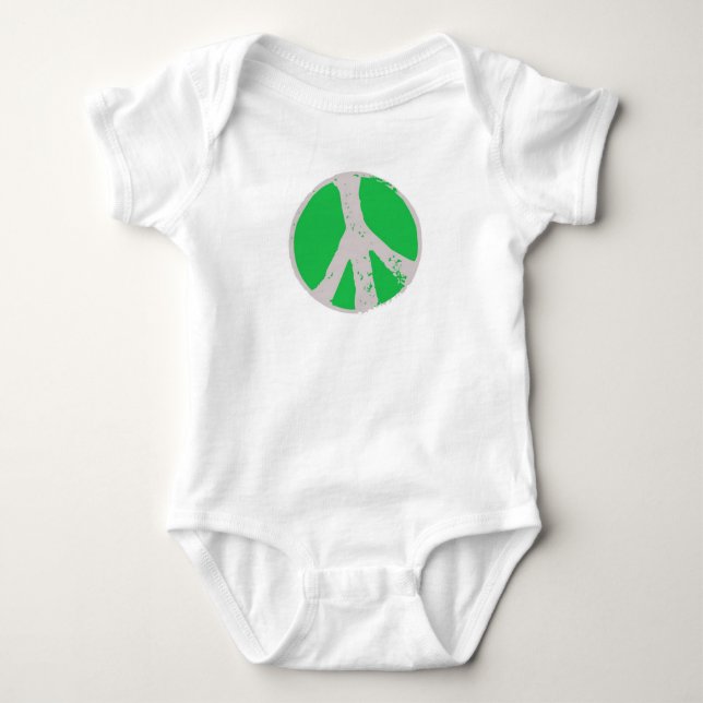 Peace Baby Bodysuit (Front)