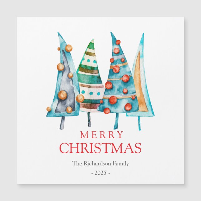 Peace Baby Doodle Pine Christmas Tree Gifts (Front)