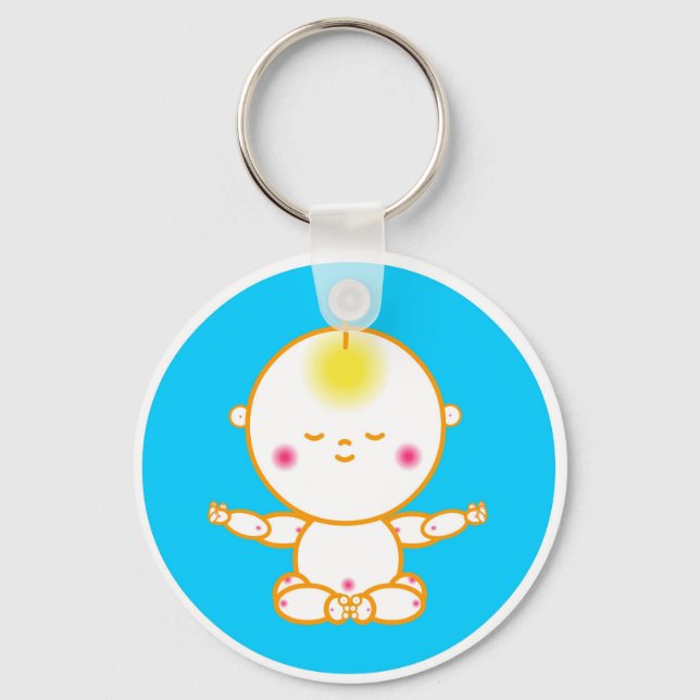 PEACE BABY Keychain (Front)