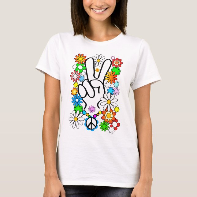 Peace, baby! T-Shirt (Front)