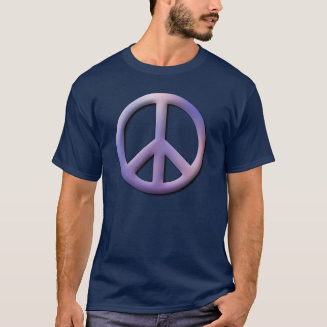 Peace Basic Dark T-Shirt (Front)