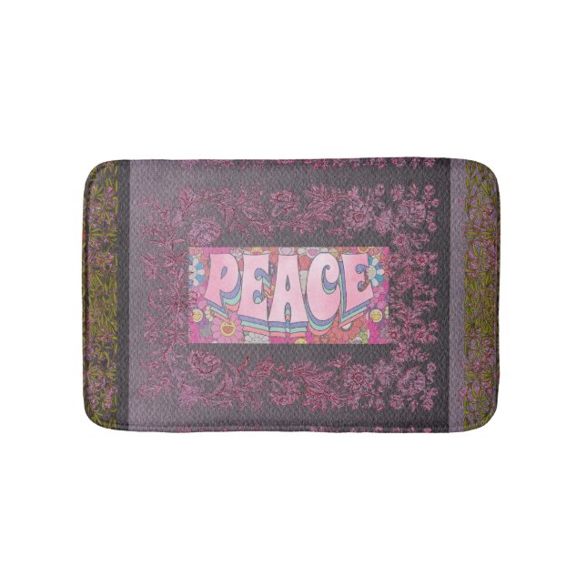 Peace Bath Mat (Front)