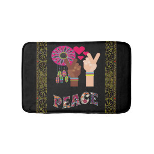 Peace Bath Mat
