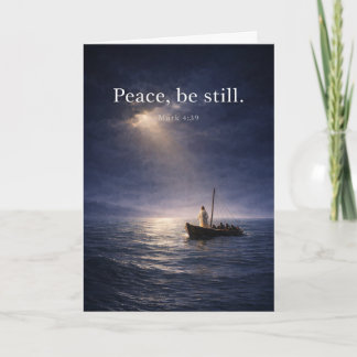 Peace Be Still Card
