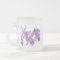Peace, Be Still floral orchid mug