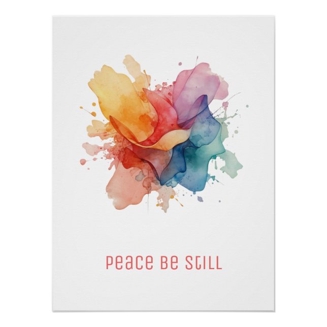 Peace Be Still Poster (Front)