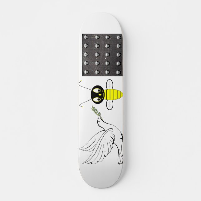 Peace Be Still Skateboard (Front)