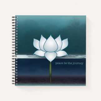 Peace Be The Journey, Spiral Notebook