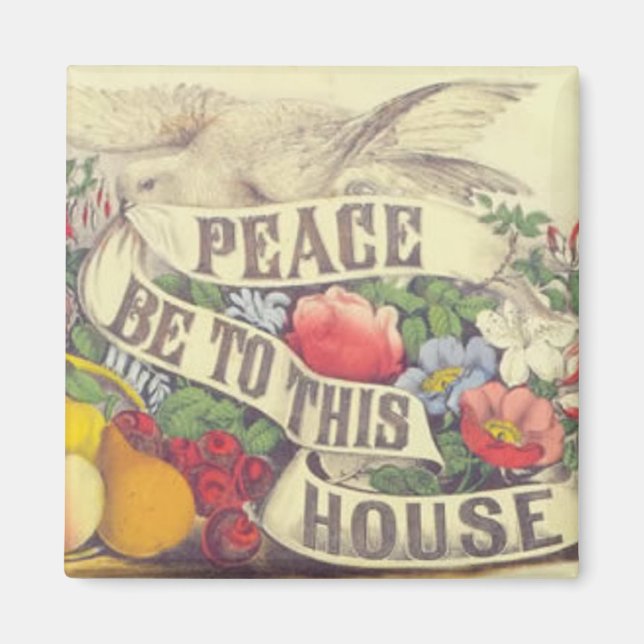 Peace Be To This House - Magnet (Front)