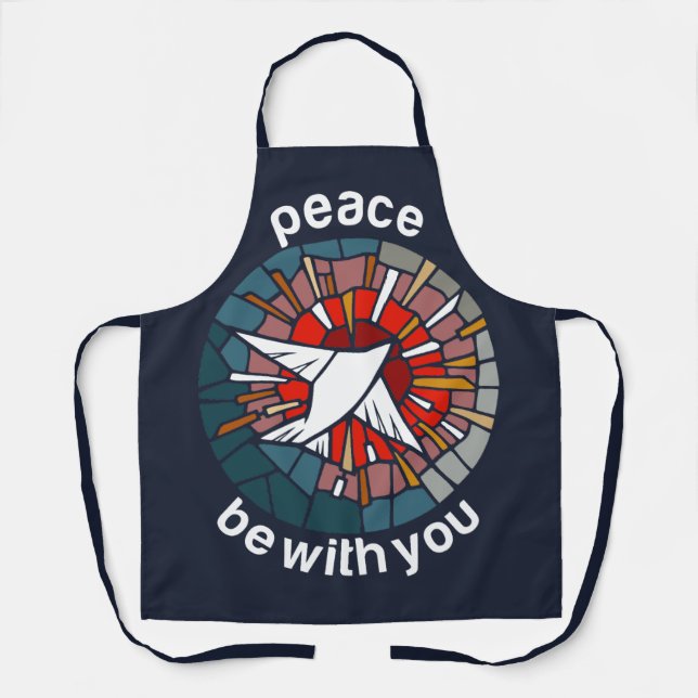 Peace be with you apron (Front)