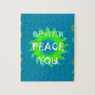 Peace Be with You Art Print Jigsaw Puzzle