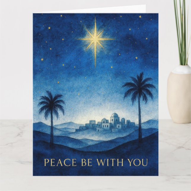 Peace Be With You Card (Front)
