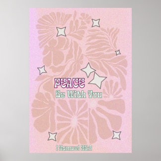 Peace Be With You Christian Gallery Art  Poster