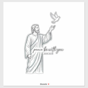 Peace Be With You Dove Christian Vintage Shirt