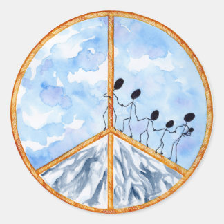 "Peace Begins With Me" Sticker