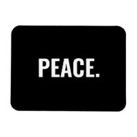 Peace black and white text minimalist anti war