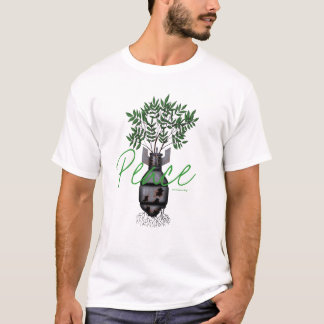 Peace bomb anti-war cool t-shirt design