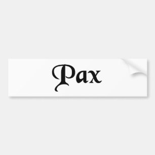 Peace Bumper Sticker