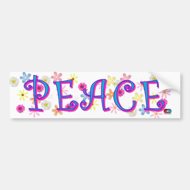 PEACE BUMPER STICKER (Front)