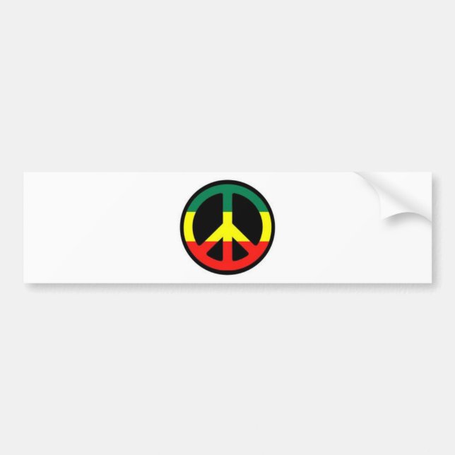 Peace Bumper Sticker (Front)