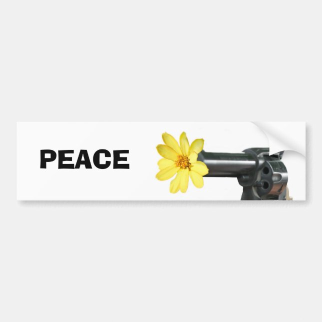 Peace Bumper Sticker (Front)