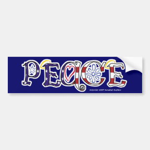 Peace Bumper Sticker