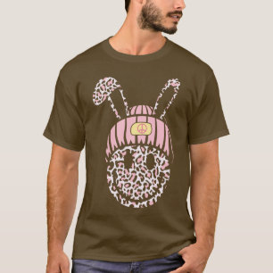 Peace Bunny Animal Leopard Cheetah Print T-Shirt