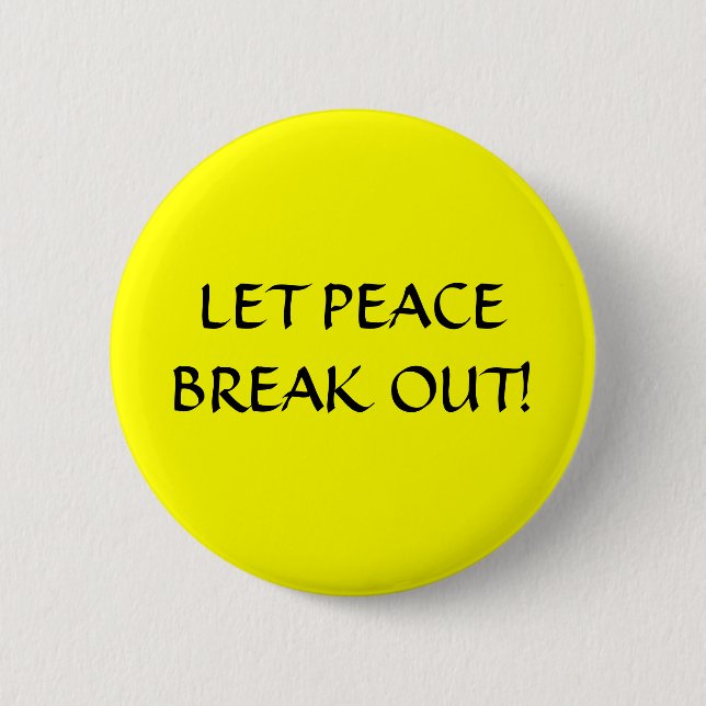 PEACE! - button (Front)