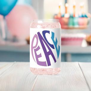 PEACE CAN GLASS