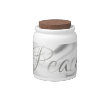 Peace Candy Jar