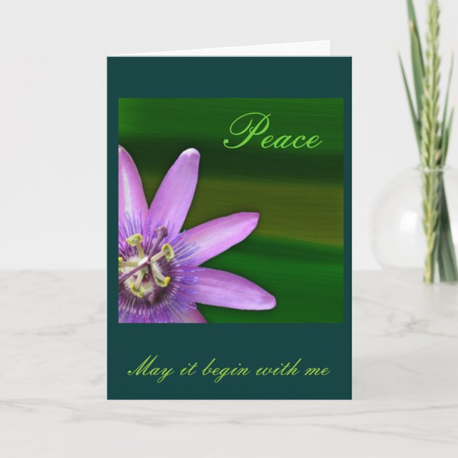 PEACE CARD (Front)