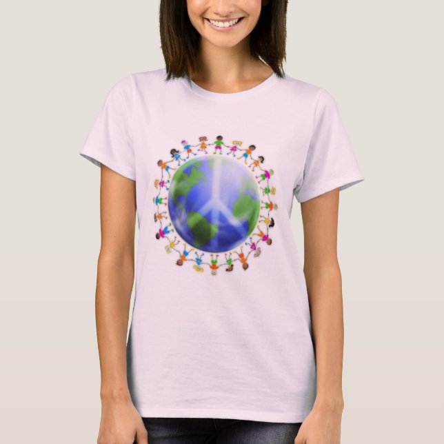 Peace Children T-Shirt (Front)