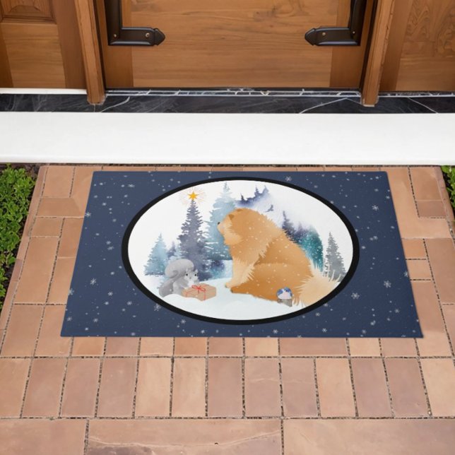PEACE  Chow holiday doormat (Creator Uploaded)