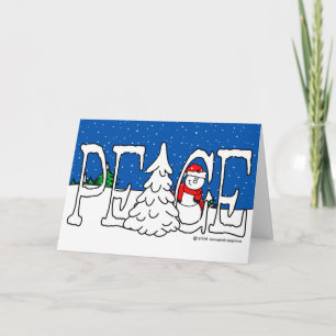 Peace Christmas Card