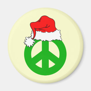 Peace Christmas Magnet