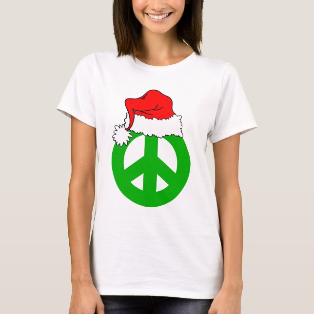 Peace Christmas T-Shirt (Front)