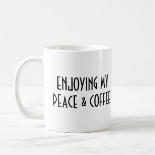 PEACE & COFFEE COFFEE MUG