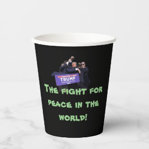 Peace coffee cup