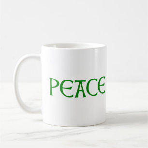 peace coffee mug