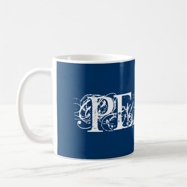 Peace Coffee Mug (Left)