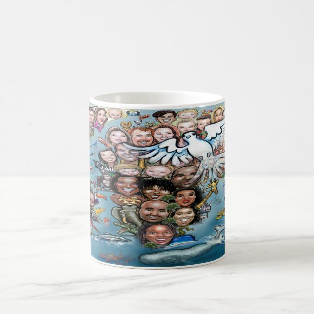 Peace Coffee Mug (Center)