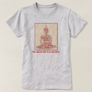 PEACE COMES FROM WITHIN Buddha T-Shirt