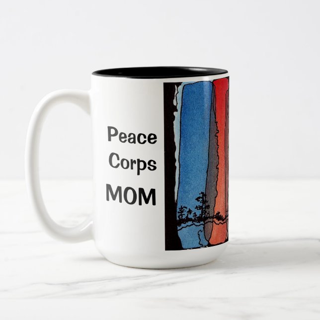 Peace Corps Mum Mug (Left)