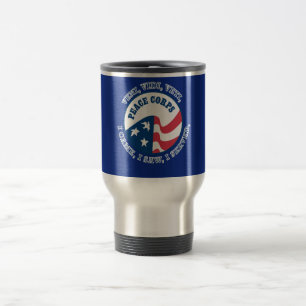 Peace Corps VVV Shield Travel Mug