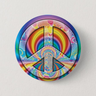 peace - Customised 6 Cm Round Badge