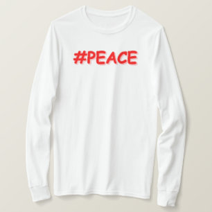 "#PEACE" Cute Design. Buy Now T-Shirt