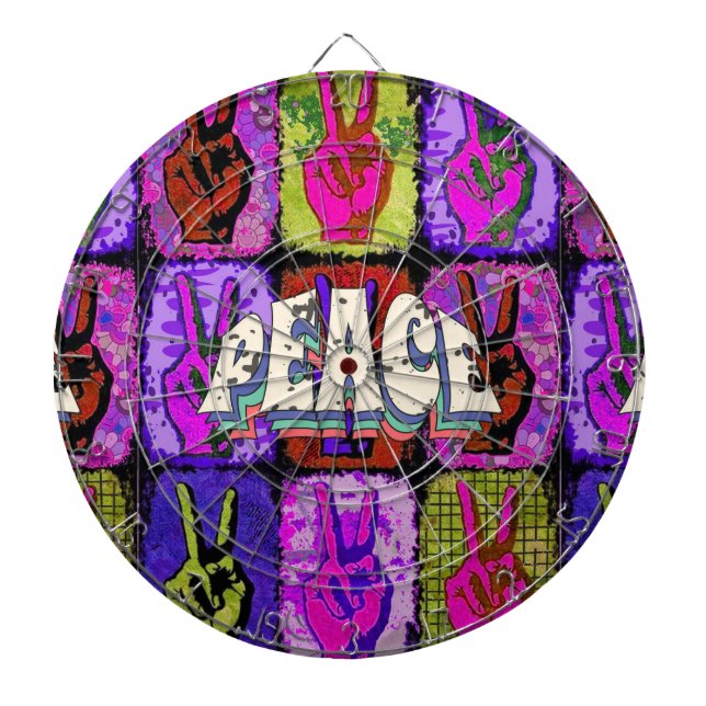 Peace Dart Board (Front)